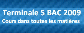 Acc&eacute;der aux cours de Terminale S dans toutes les mati&egrave;res
